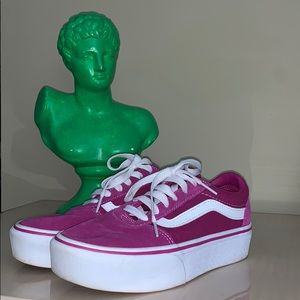 Vans Women’s Ward Platform Skate Shoes